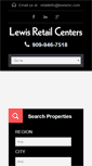Mobile Screenshot of lewisretailcenters.com